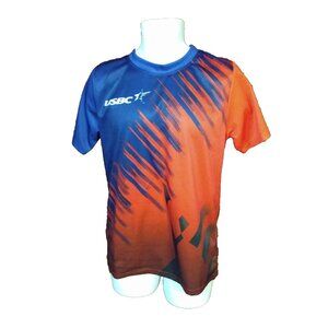 USBC Bowling T Shirt Jersey Mens Small United States Bowling Congress